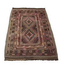 325x225    cm Afghan natural colors nomadic Kilim rug  No:   - 246