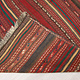 380x175 cm vintage handgewebte Nomaden  Mashhadi kelim  No: - 56