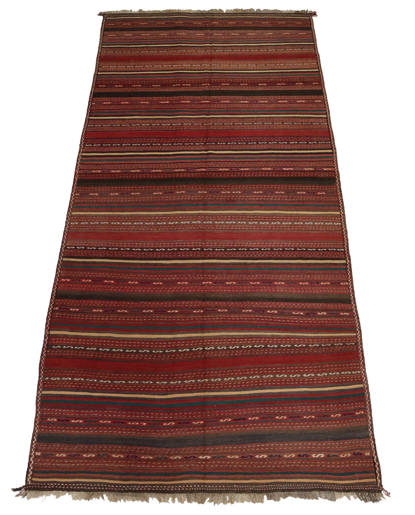 380x175 cm very rare oriental Fine  nomadic Mashhadi Kilim rug No: - 56