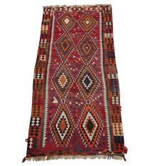 275x140 cm very rare oriental Fine  nomadic Shiraz Kilim rug No: - 343