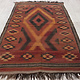 185x115    cm Afghan natural colors nomadic sarpuli Kilim rug  No: 9