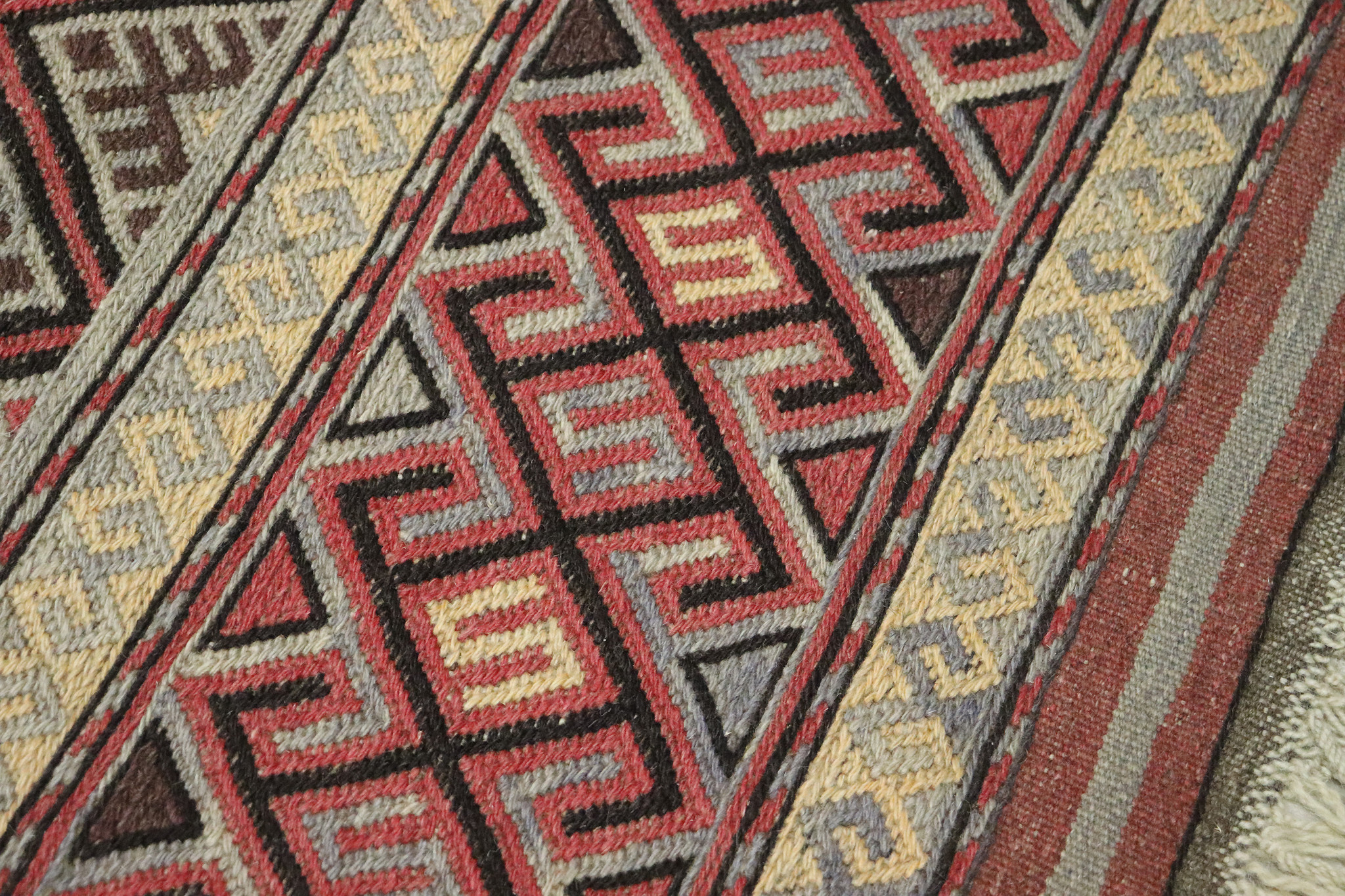 280x190 cm vintage  Nomadic Baluch  sumakh Taimani Kilim rug from Afghanistan No:10