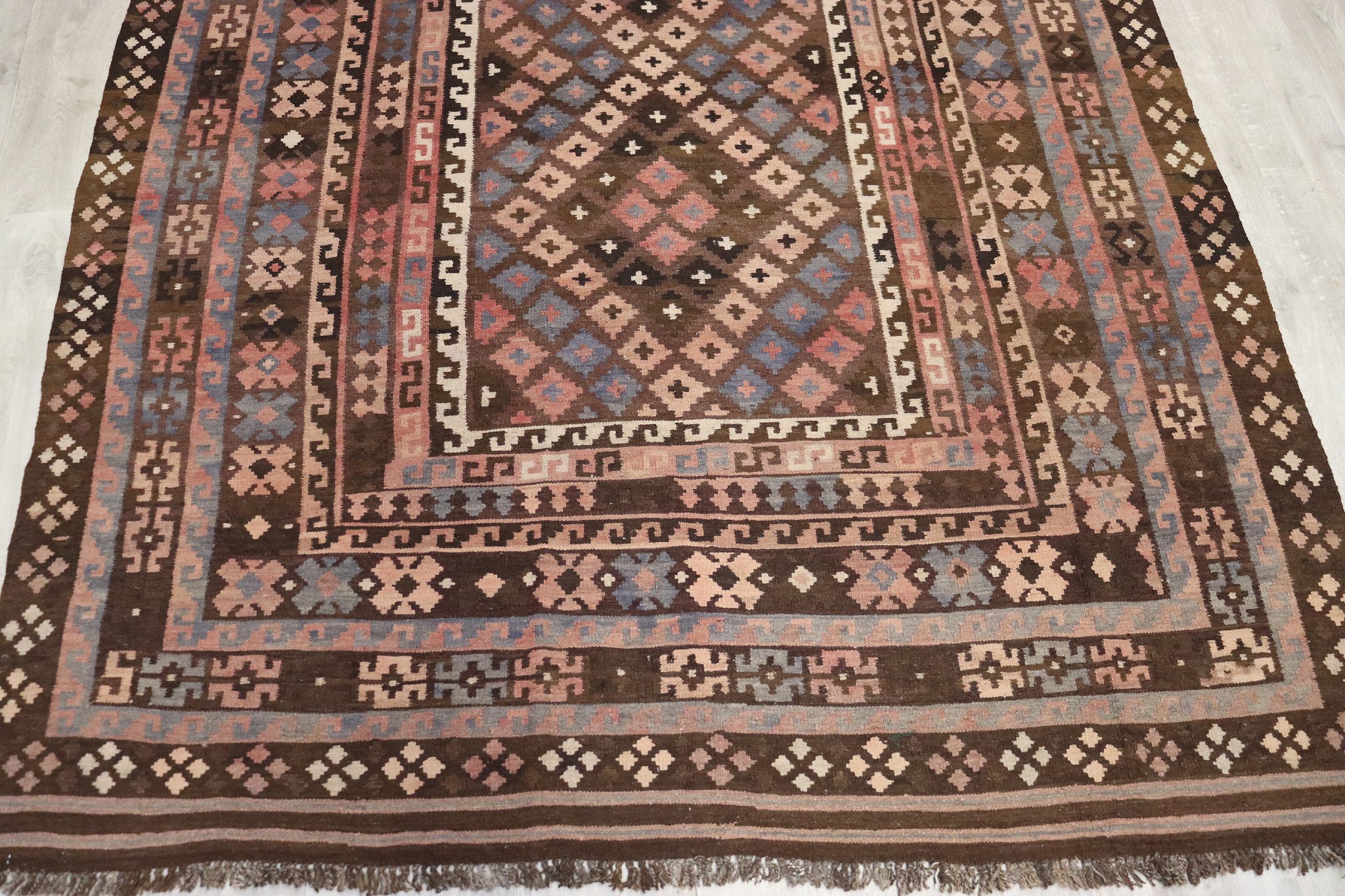 310x210    cm Afghan natural colors nomadic Kilim rug  No:    - 309