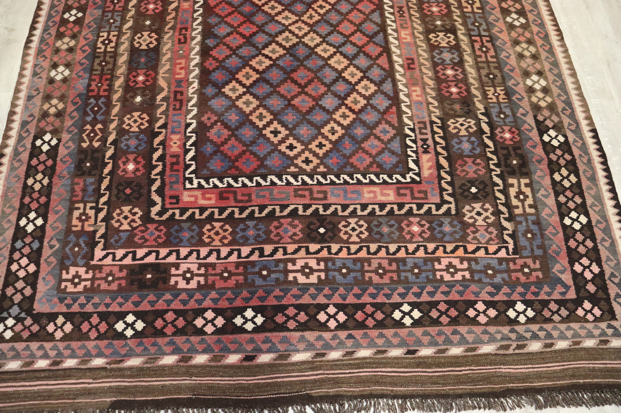 300x200    cm Afghan natural colors nomadic Kilim rug  No:    - 306