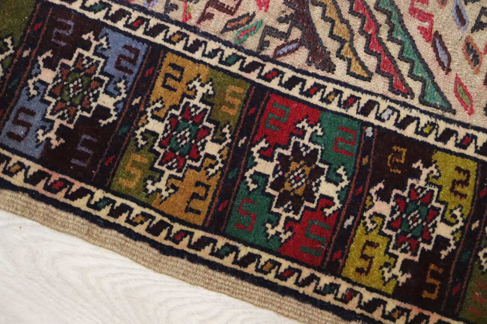 200x130    cm Afghan natural colors nomadic Sumakh  Kilim rug  No:    - 22H
