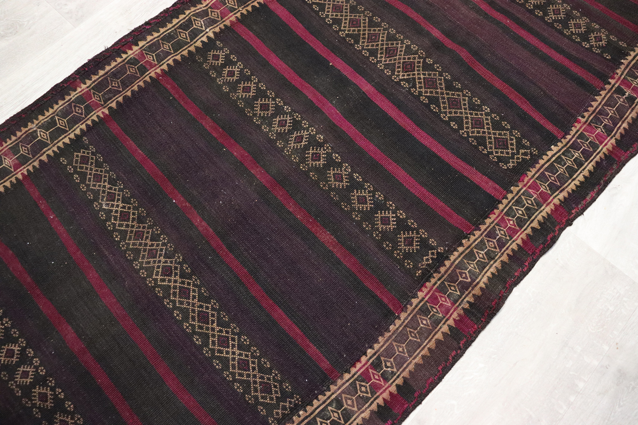 280x100 cm rare oriental Fine  nomadic Beloch Kilim rug No: - 436