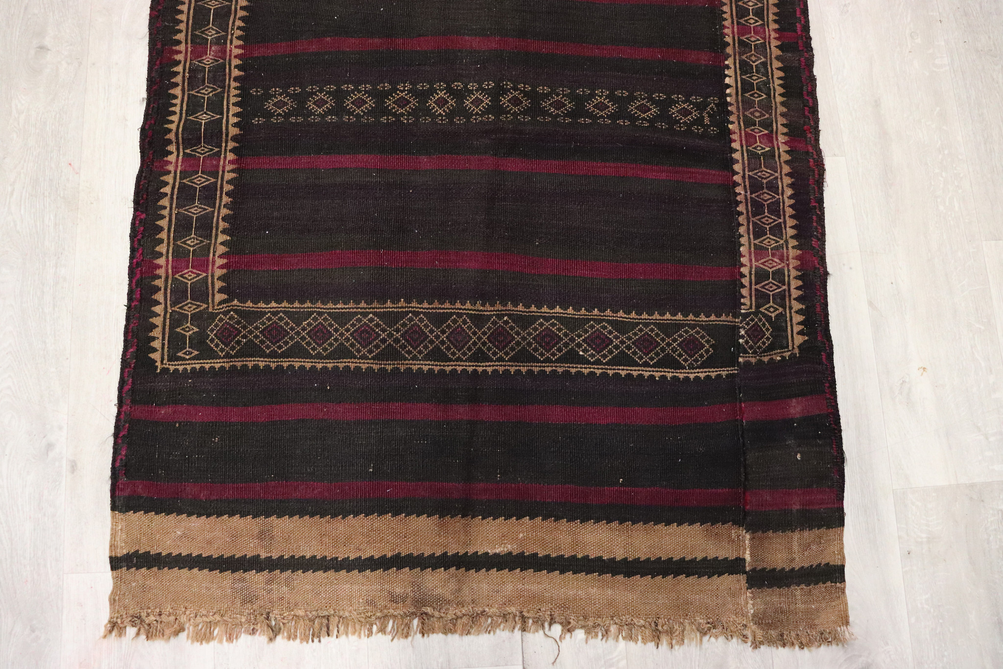 280x100 cm rare oriental Fine  nomadic Beloch Kilim rug No: - 436