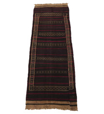 280x100 cm vintage handgewebte Nomaden beloch  kelim  No: - 436