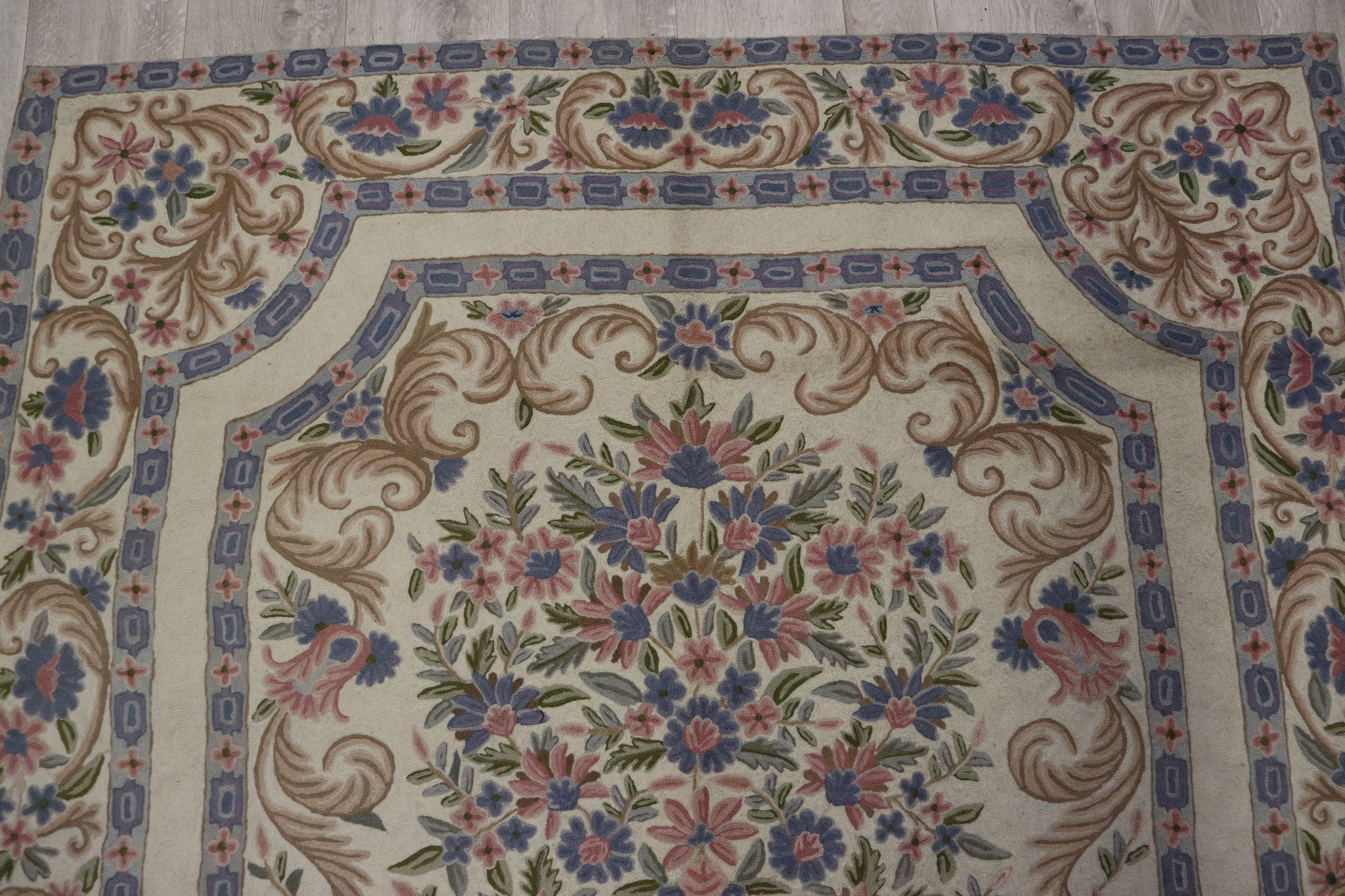 208x160 cm vintage orient Decke Wandbehang Bettdecke betttagesdecke sumakh Kashmir  - 22/3