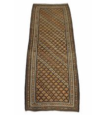 310x125 cm Antik handgewebte Nomaden sarand kelim  No:  22F