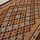 340x113 cm Antique rare oriental Fine  nomadic sarand Kilim rug No: 636