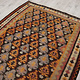 340x113 cm Antique rare oriental Fine  nomadic sarand Kilim rug No: 636