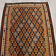 340x113 cm Antique rare oriental Fine  nomadic sarand Kilim rug No: 636