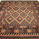 245x225    cm Afghan natural colors nomadic Kilim rug  No:    249