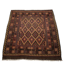245x225    cm Afghan natural colors nomadic Kilim rug  No:   249
