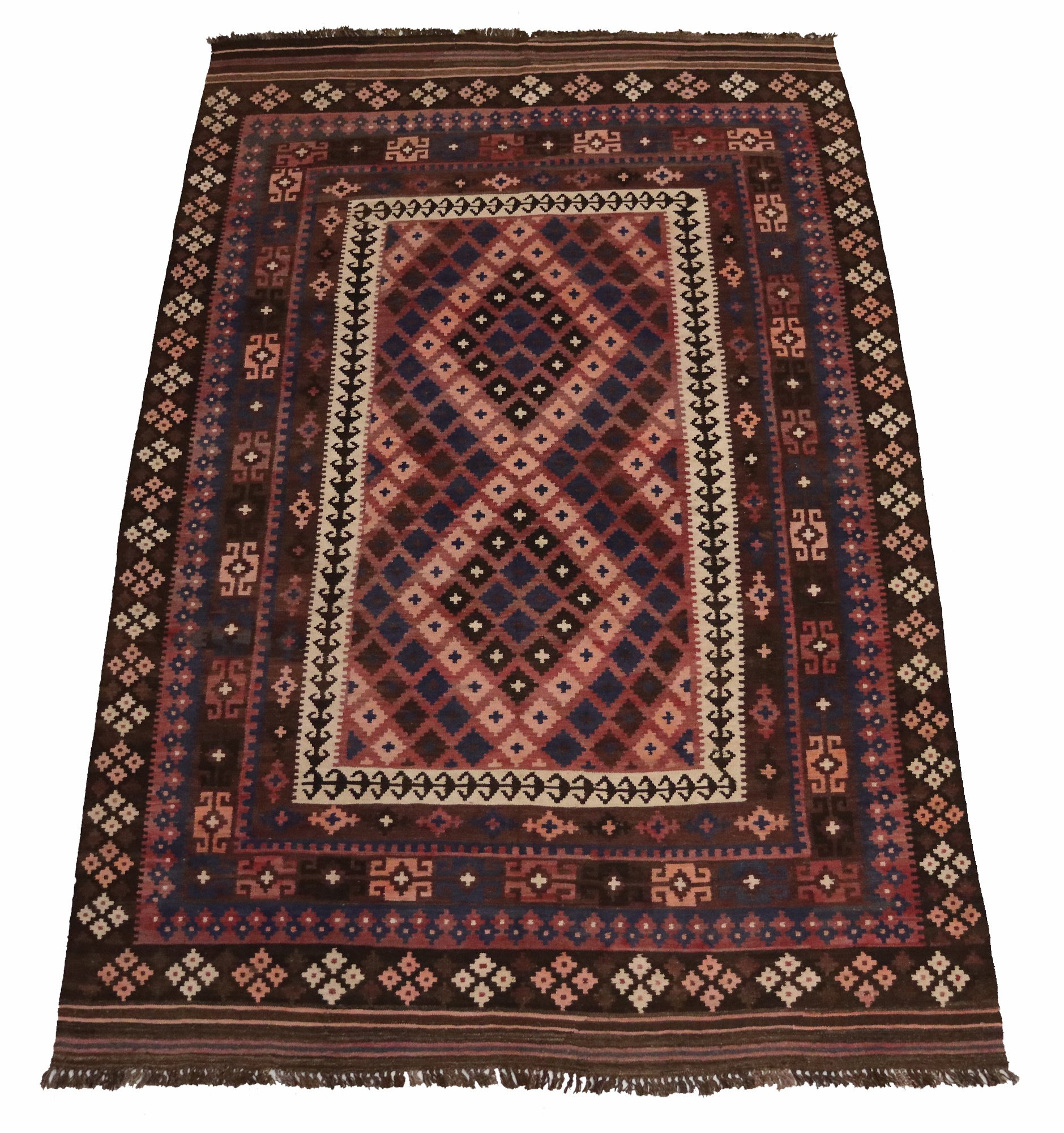 310x200    cm Afghan natural colors nomadic Kilim rug  No:  291