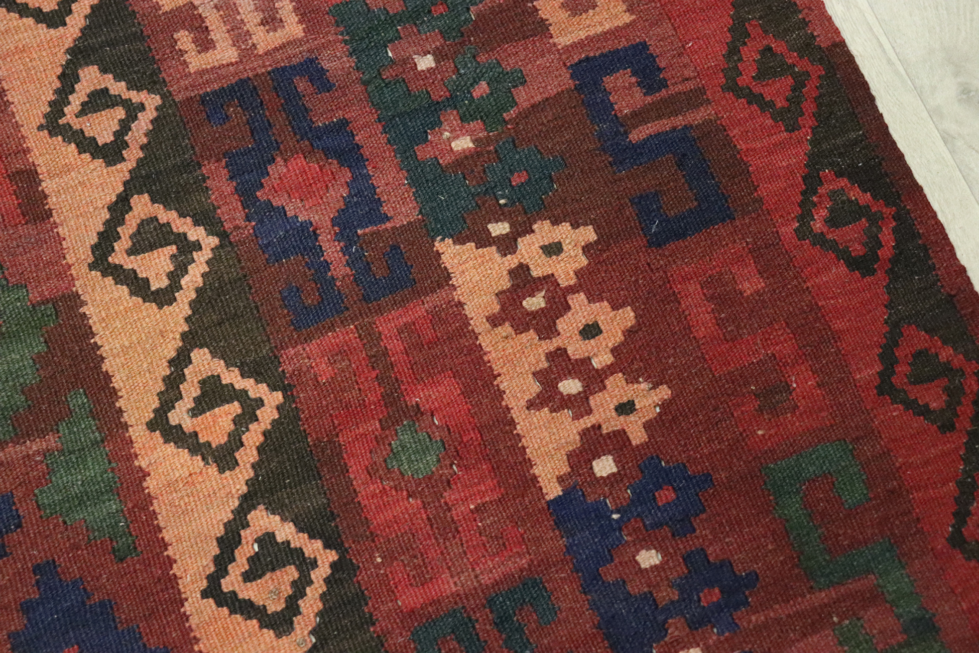 320x210    cm Afghan natural colors nomadic Kilim rug  No:   247