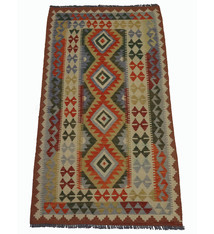 200x105 cm handgewebte nomaden orientt chobi Kelim aus Afghanistan  Nr:    33