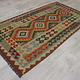 200x105 cm  oriental Handmade nomadic chobi kilim from Afghanistan No:  33