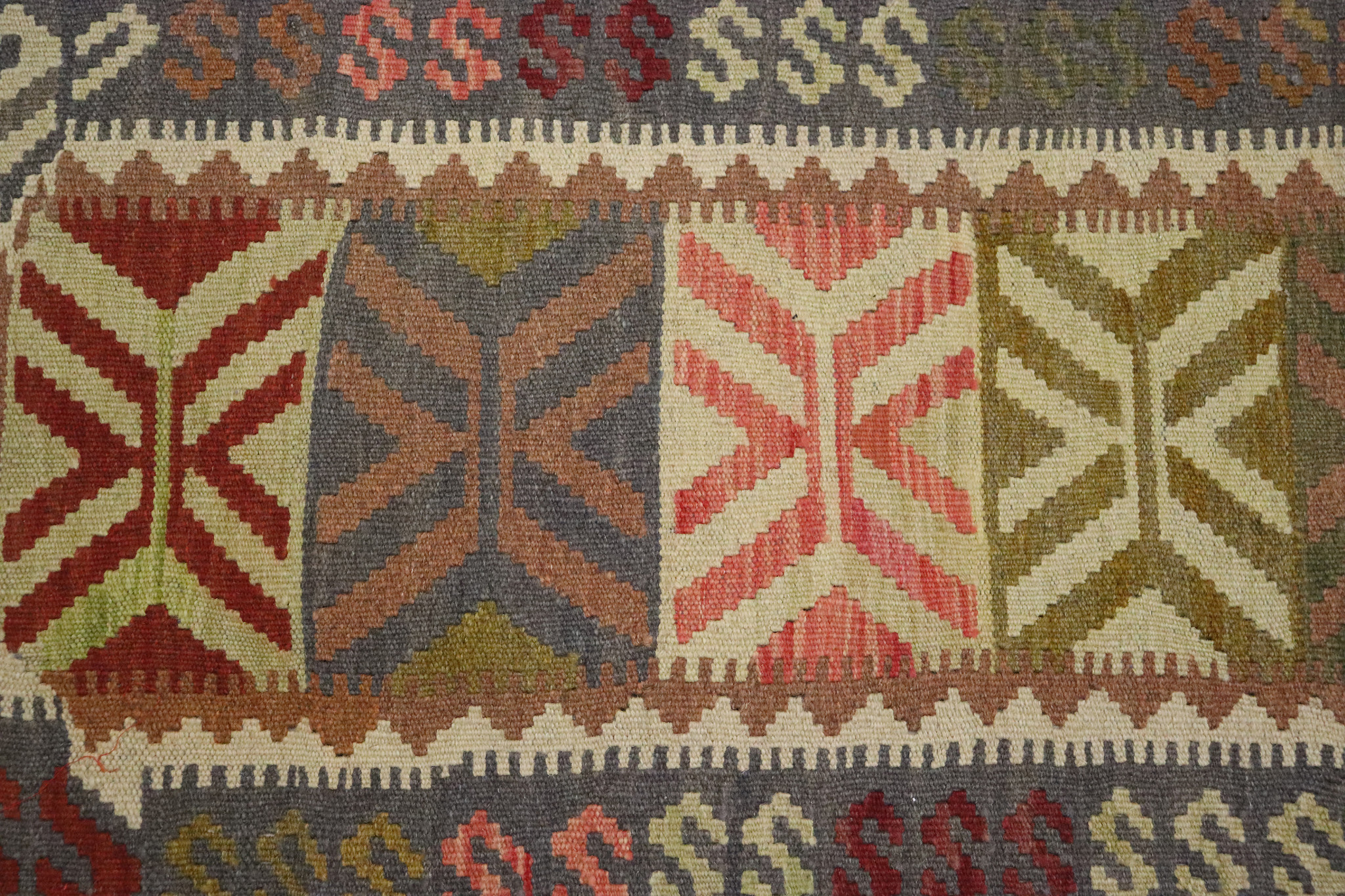 210x100 cm  oriental Handmade nomadic chobi kilim from Afghanistan No: 22/1