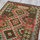 205x105 cm  oriental Handmade nomadic chobi kilim from Afghanistan No: 34