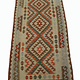 206x102 cm  oriental Handmade nomadic chobi kilim from Afghanistan No: 42