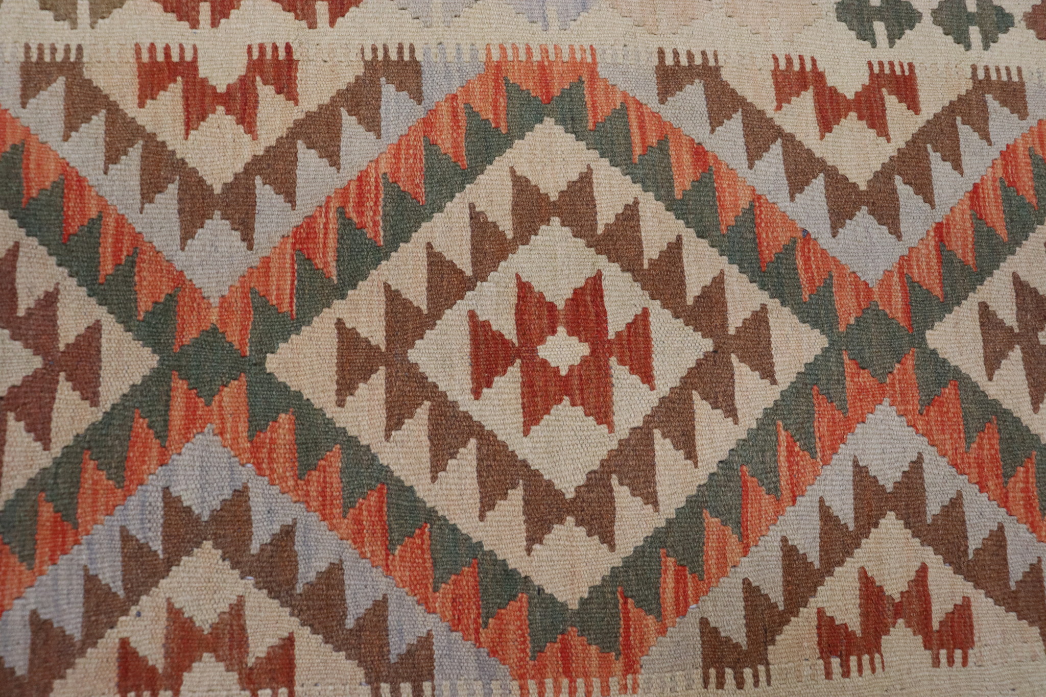 206x102 cm  oriental Handmade nomadic chobi kilim from Afghanistan No: 42