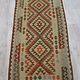 206x102 cm  oriental Handmade nomadic chobi kilim from Afghanistan No: 42