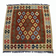 105x100 cm  oriental Handmade nomadic chobi kilim from Afghanistan No: 25