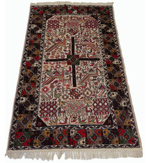 200x115 cm Afghan natural colors nomadic Sumakh Kilim rug  No:  22A