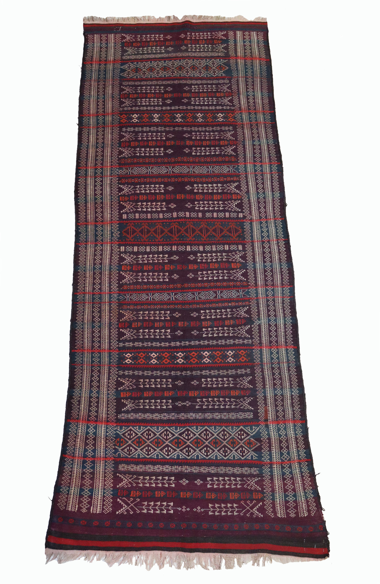 275x112 cm Antik Balouch  kelim afghan Beloch kilim Nr-PK-367