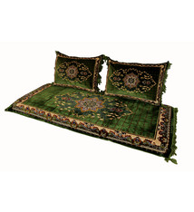190x75 orient Sitzkissen Matratze Sitzecke Afghan toshak seating mattress  Grün 23 توشک