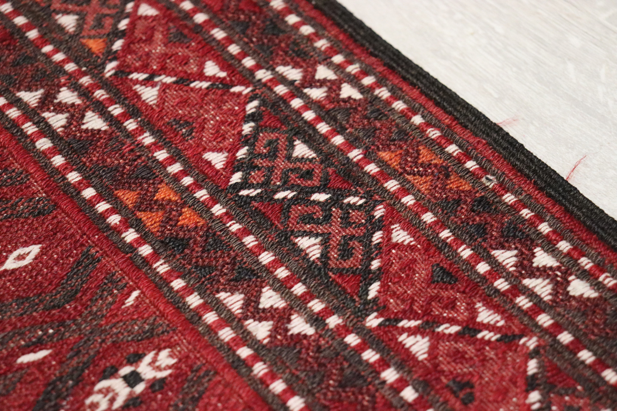 100x70 cm Antik handgewebte Nomaden turkmen yomud Sumakh kelim  No: -  788