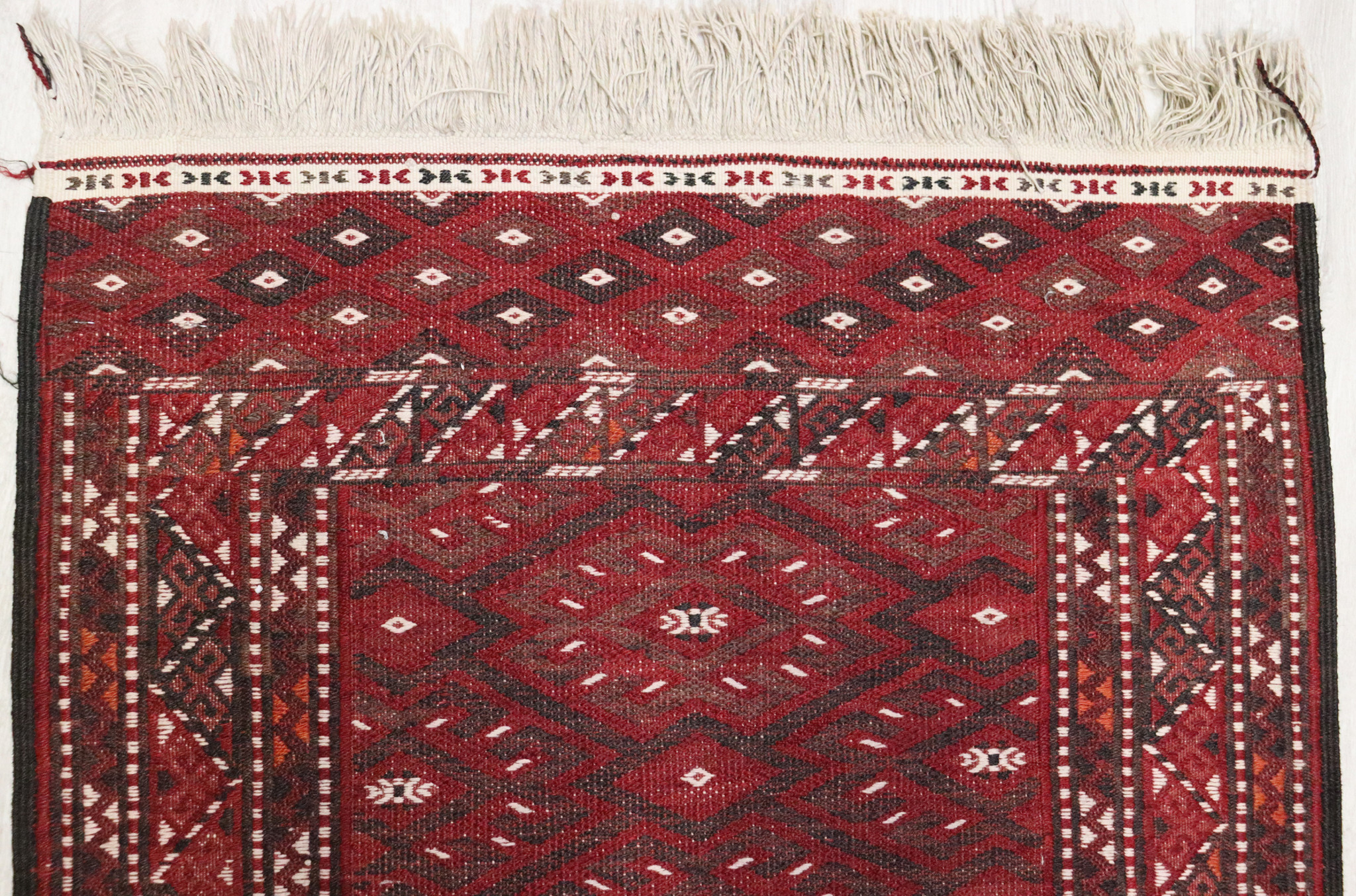 100x70 cm Antik handgewebte Nomaden turkmen yomud Sumakh kelim  No: -  788