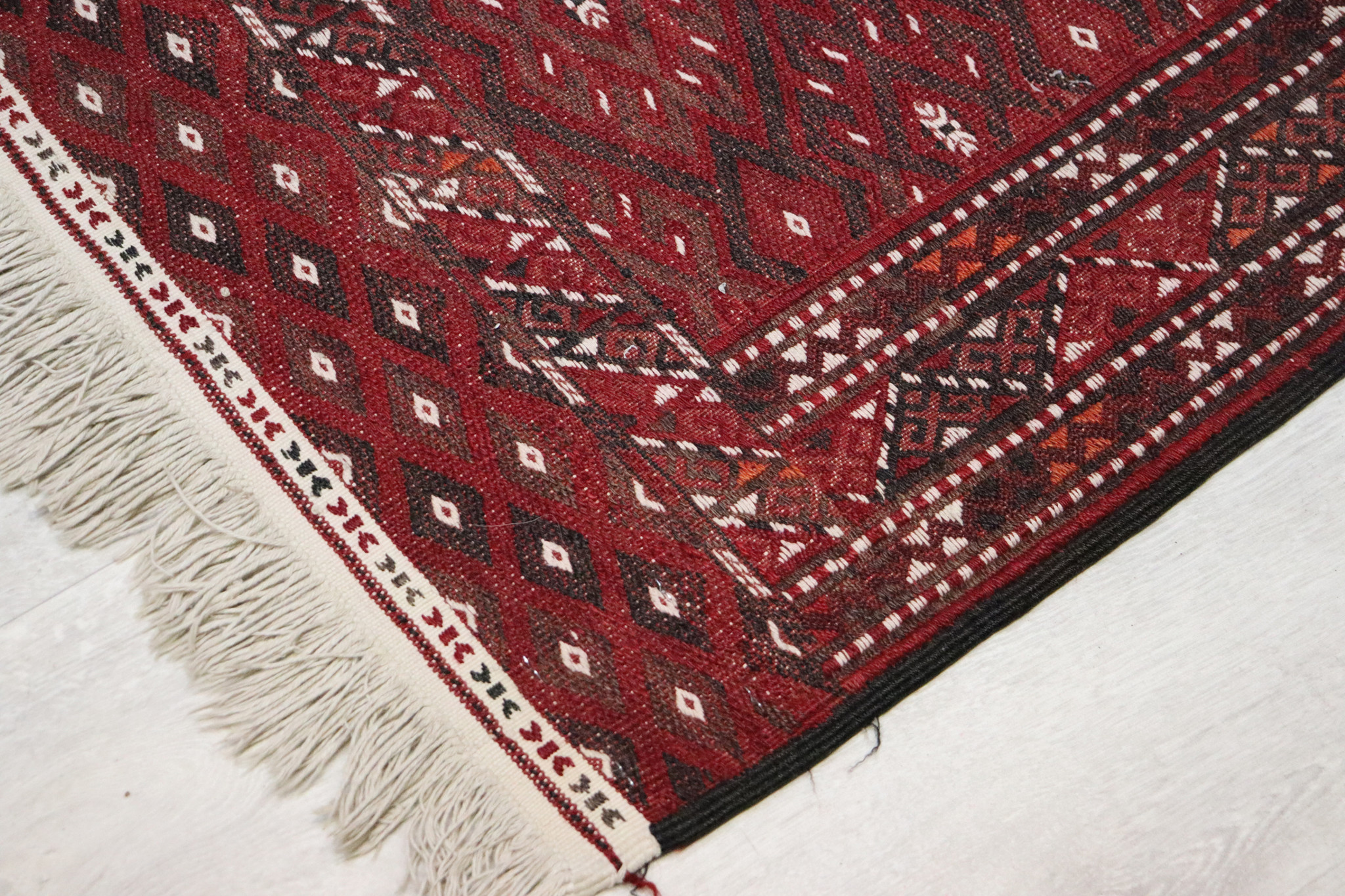 100x70 cm Antique rare oriental Fine  nomadic turkmen yomud Sumakh Kilim rug No: -  788