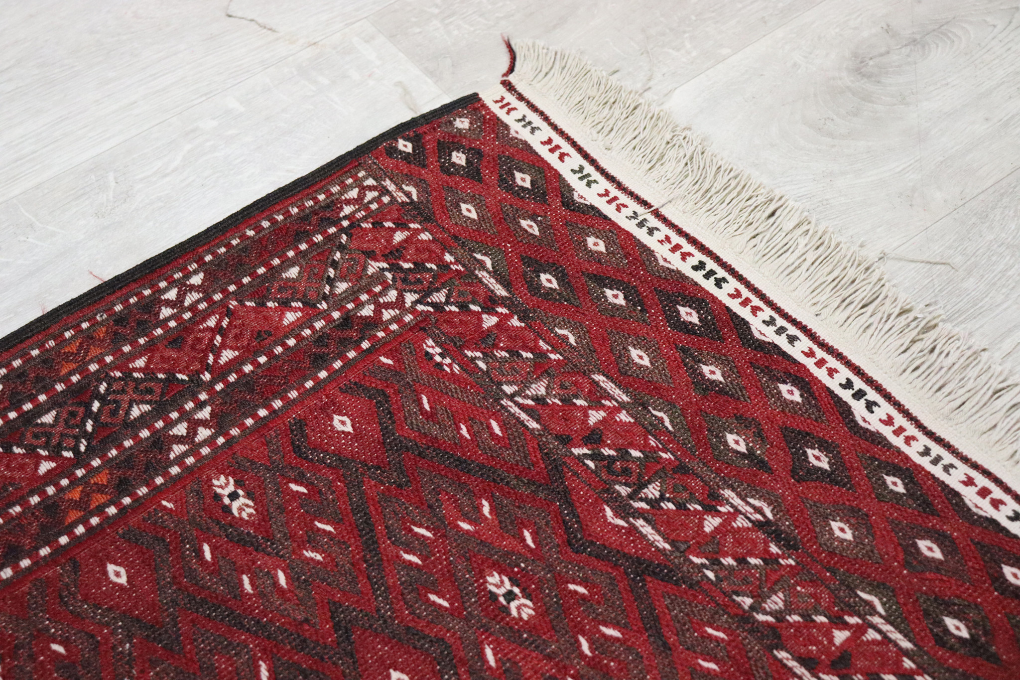 100x70 cm Antik handgewebte Nomaden turkmen yomud Sumakh kelim  No: -  788