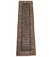 325x90 cm Antique rare oriental Fine  nomadic sarand Kilim rug No: 17