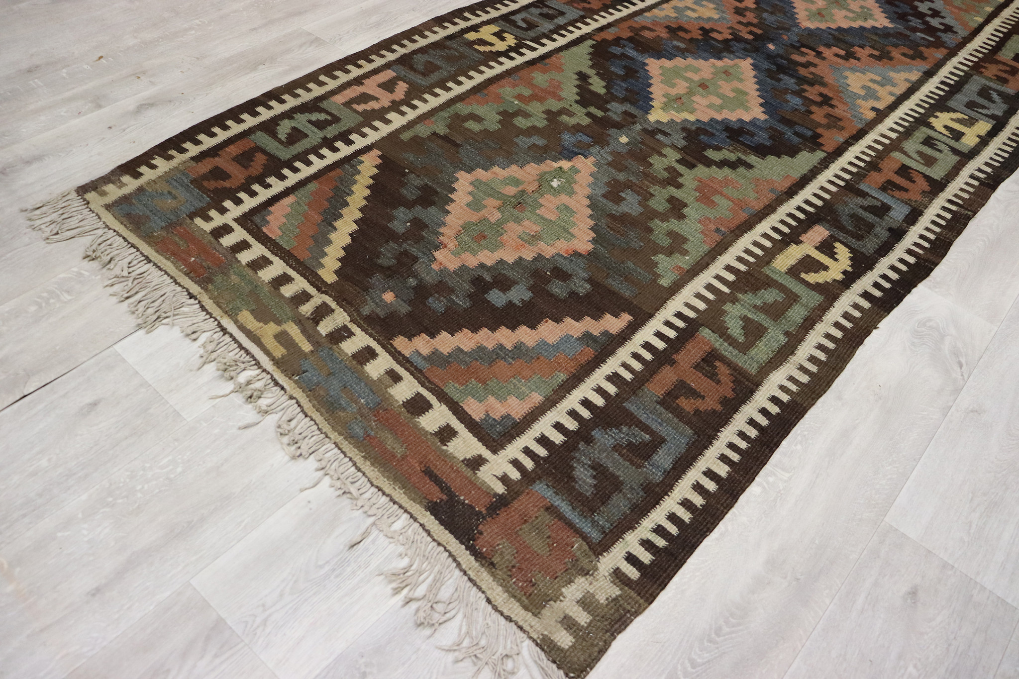 360x130 cm very rare oriental Fine  nomadic Ardabil Kilim rug No: 442