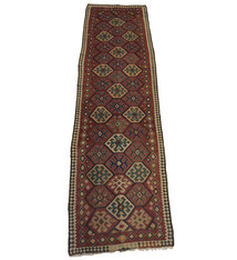 430x120 cm Antique rare oriental Fine  nomadic Ardabil Kilim rug No: -  465