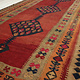 330x170  cm Antique rare oriental Fine  nomadic sarand Kilim rug No: -  400