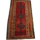 330x170  cm Antique rare oriental Fine  nomadic sarand Kilim rug No: -  400