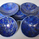 13 cm diameter Hand Crafted stunning genuine Natural High Quality Lapis Lazuli Gemstone Bowl cup from Afghanistan S/23