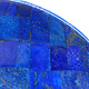26 cm ⌀ Extravagant Royal blau echt Lapis lazuli Schale Teller  aus Afghanistan L/23