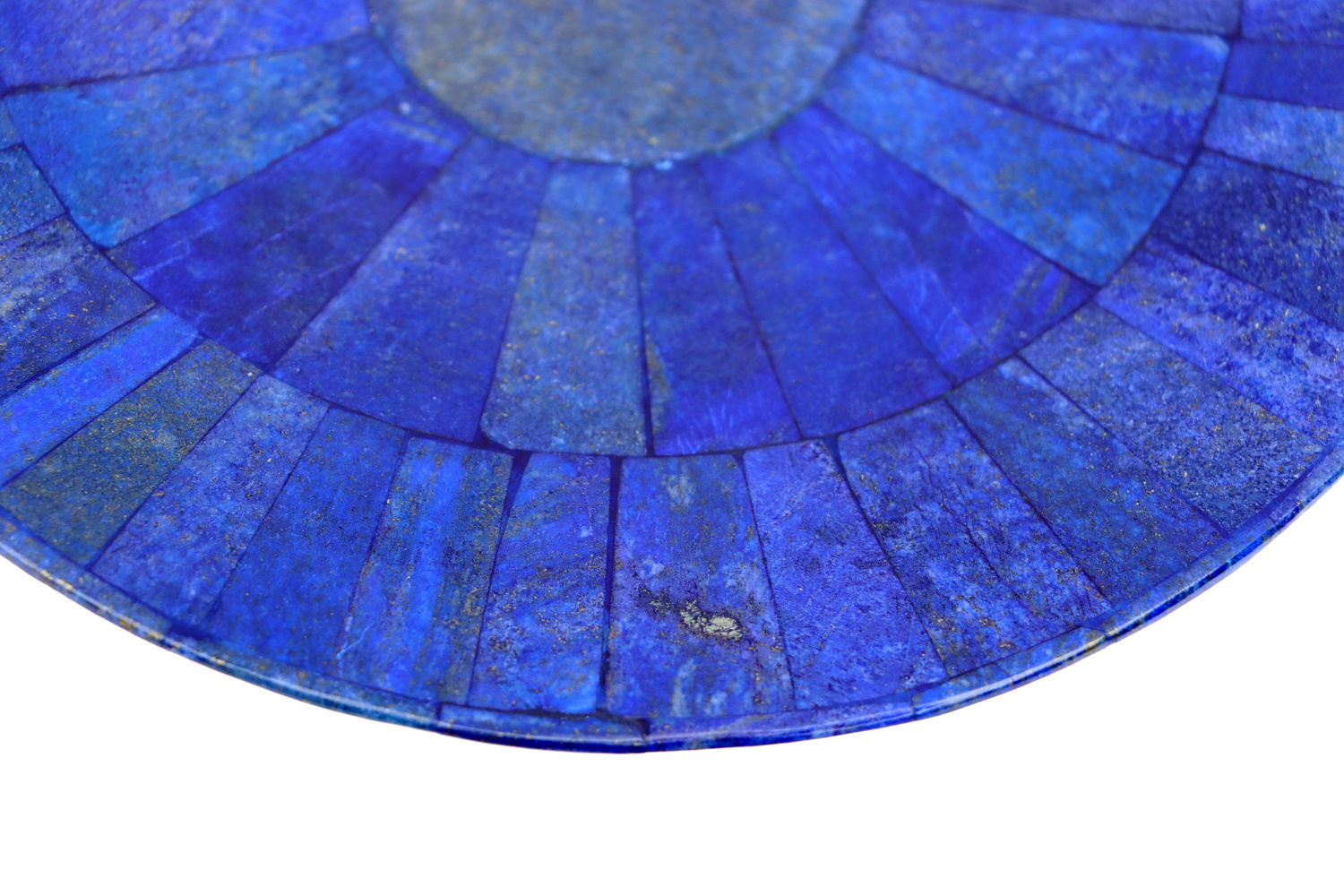 25 cm ⌀ Extravagant Royal blau echt Lapis lazuli Schale Teller  aus Afghanistan 23 Teller