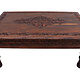 120x80 cm exclusiv Massivholz handgeschnitzte kolonialstil Wohnzimmertisch tischtruhe Tisch Couchtisch aus Afghanistan Nuristan Nr:23NUR