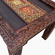 190x100 cm exclusiv Massivholz Esstisch Küchentisch Esszimmertisch Schreibtisch Tisch handgeschnitzt aus Afghanistan Nuristan Nr:PJ