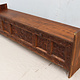 antique-look  solid wood TV dresser, hall cabinet, console lowboard Shoe cabinet Nuristan  23/B