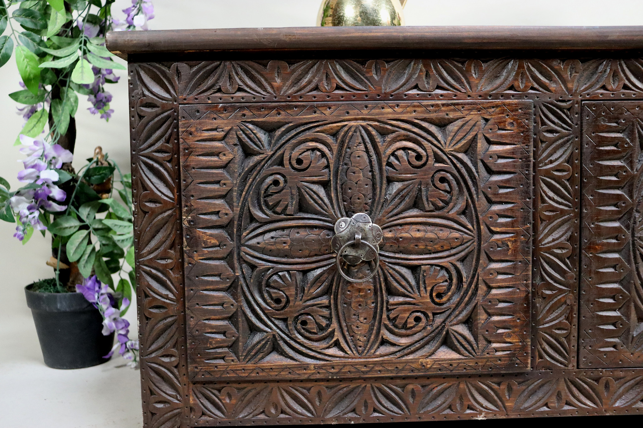 130x60 cm coffee table chest table with drawers 23L