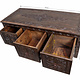 130x60 cm coffee table chest table with drawers 23L