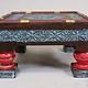 50x50 cm cm antique-look orient colonial solid wood hand-carved  table  Coffee Table stool  from Afghanistan  shabby